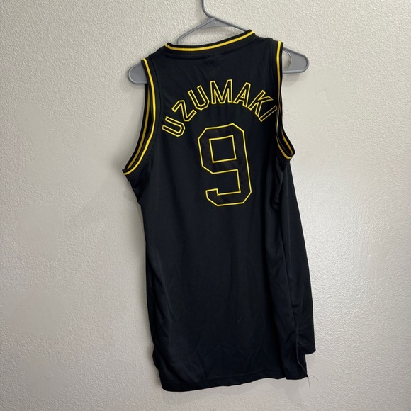 Naruto Shippuden Hidden Leaf Uzumaki Basketball Jersey Size Small - Picture 4 of 7